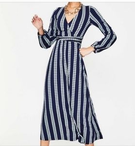 COPY - Boden Hayden Jersey Polka Dot Midi Dress
